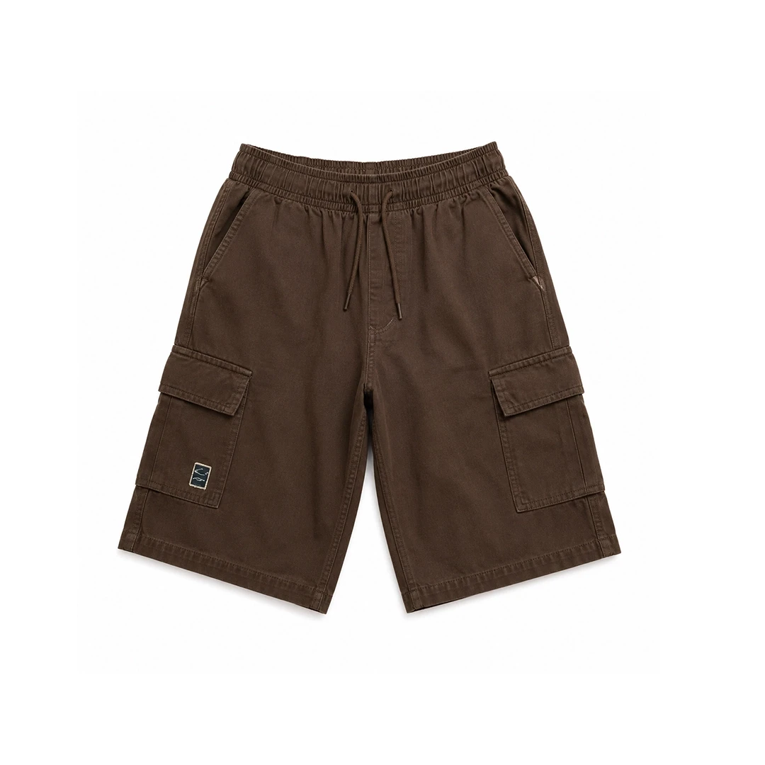 Boys Cotton Cargo Shorts