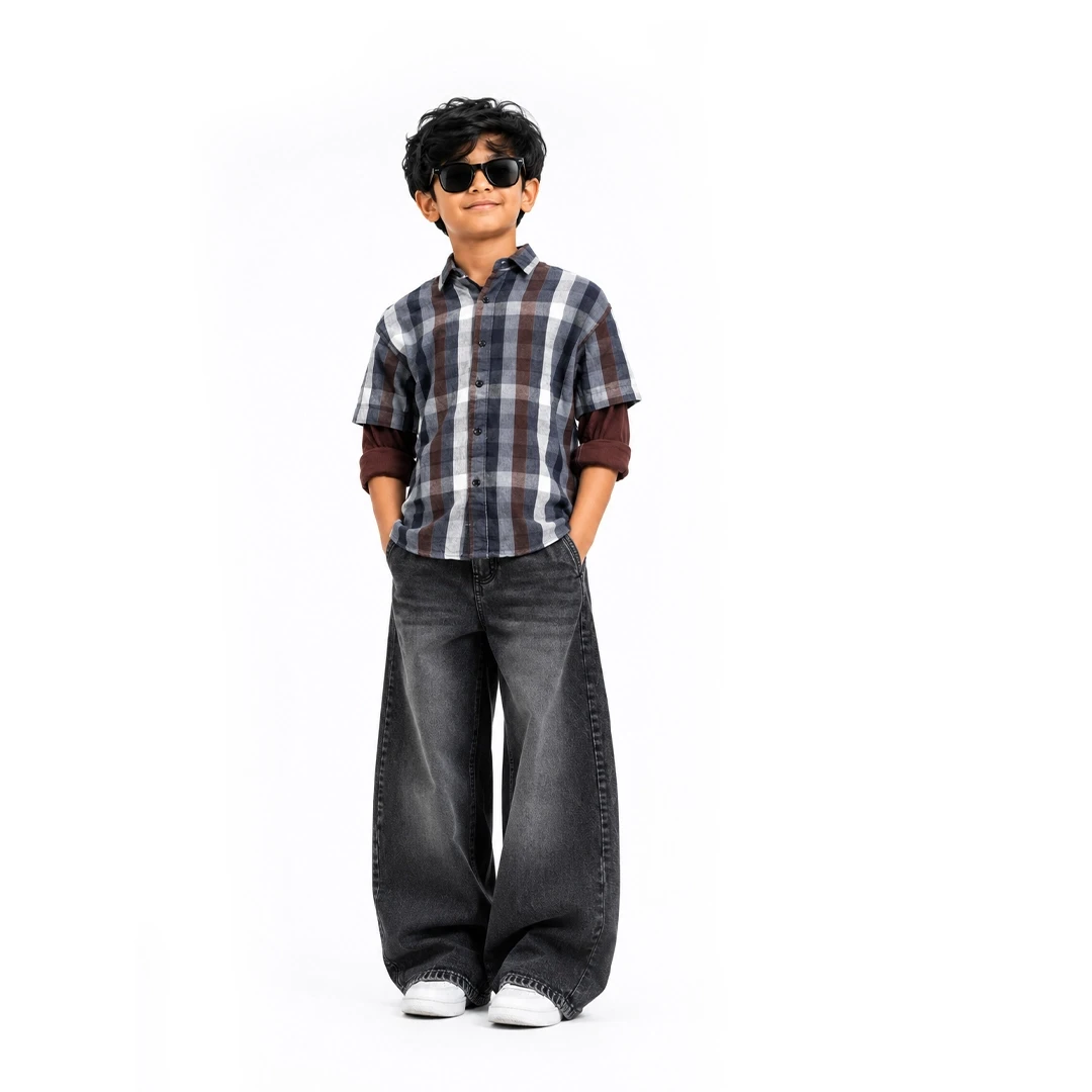 Men Regular Fit Black Jeans